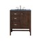 James Martin Vanities Addison 30in Single Vanity, Mid-Century Acacia w/ 3 CM Charcoal Soapstone Quartz Top E444-V30-MCA-3CSP - alternate 1